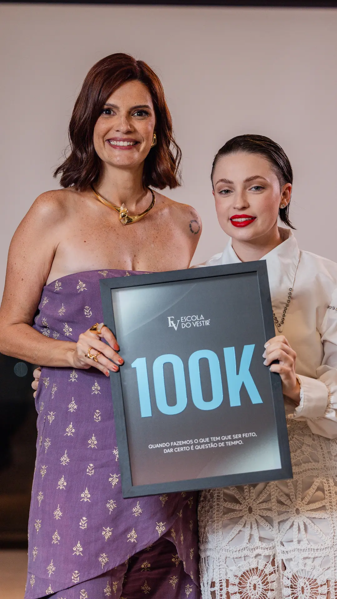 Aluna premiada no Estrategista de Imagem Experience